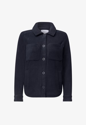 Cecil, FLEECE OVERSHIRT WITH CHEST POCKETS - Veste polaire - urban dark blue