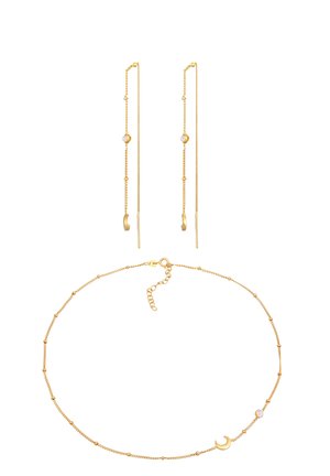 JEWELRY SET HALFMOON - Øreringe - gold-coloured