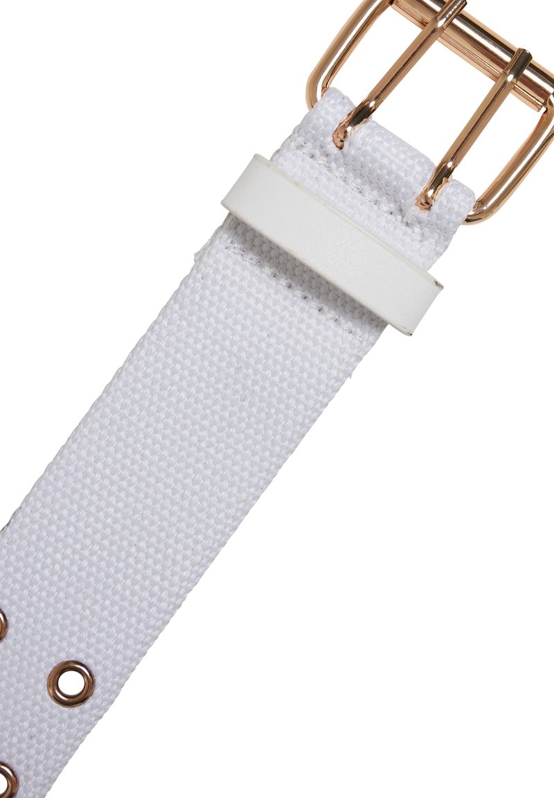 Herren Gürtel klassisch | Urban Classics Gürtel white gold/weiß - LU29044 Herren Gürtel klassisch | Urban Classics Gürtel white gold/weiß - LU29044