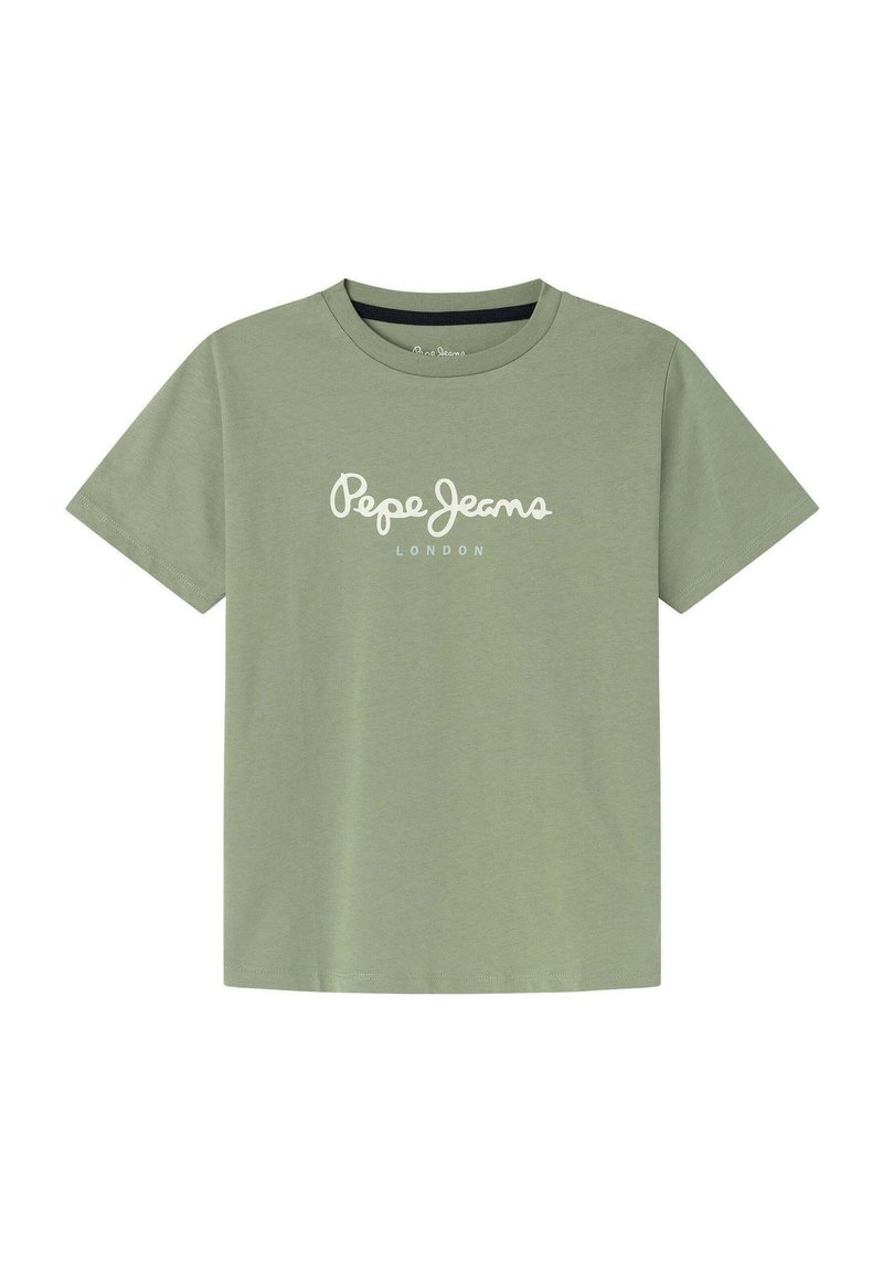 Pepe Jeans NEW ART - Marškinėliai su spaudiniu - myrt green