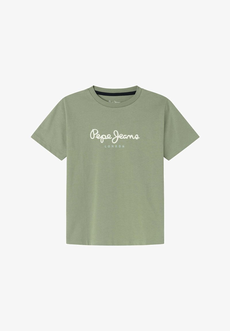 Pepe Jeans NEW ART - Camiseta estampada - myrt green
