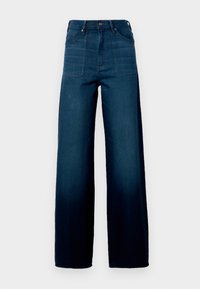 DECK LOOSE PATCH POCKET - Laisvo kirpimo džinsai - worn in blue cave