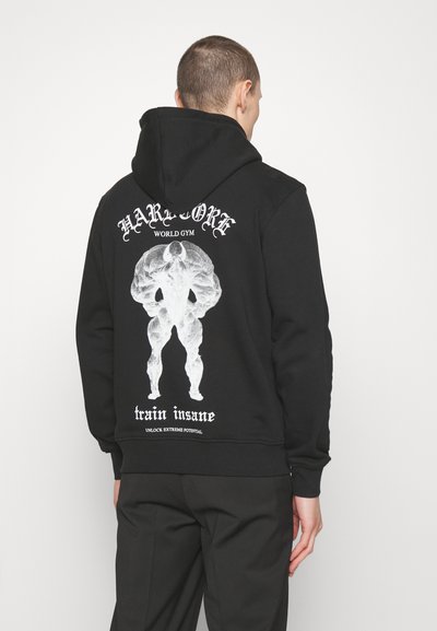 Han Kjøbenhavn TRAIN INSANE RELAXED HOODIE UNISEX - Sudadera - black