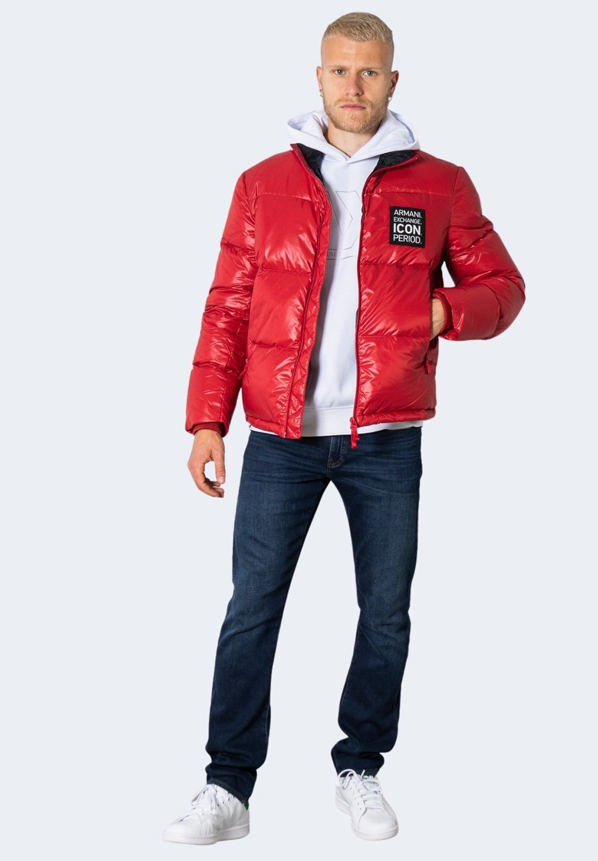 armani exchange red