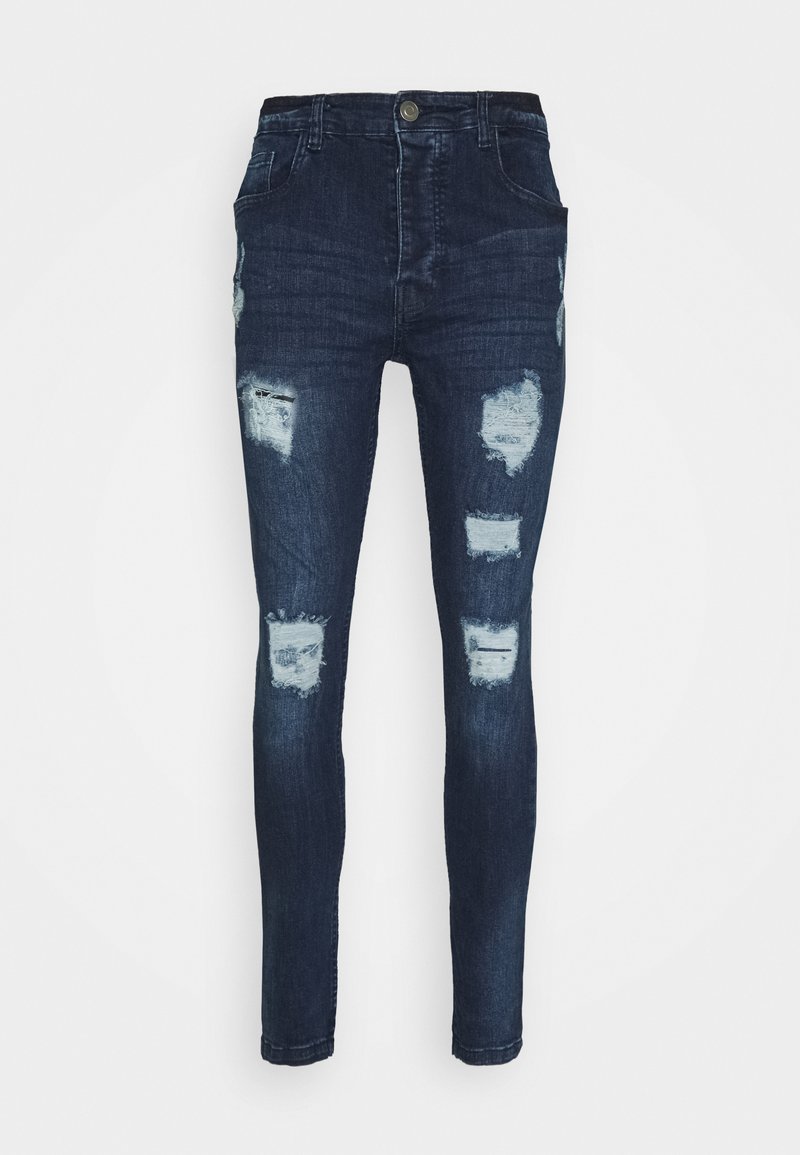 Brave Soul Jeans Skinny Fit donkerblauw