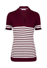 SHORT SLEEVE - Poloshirt - bordeaux
