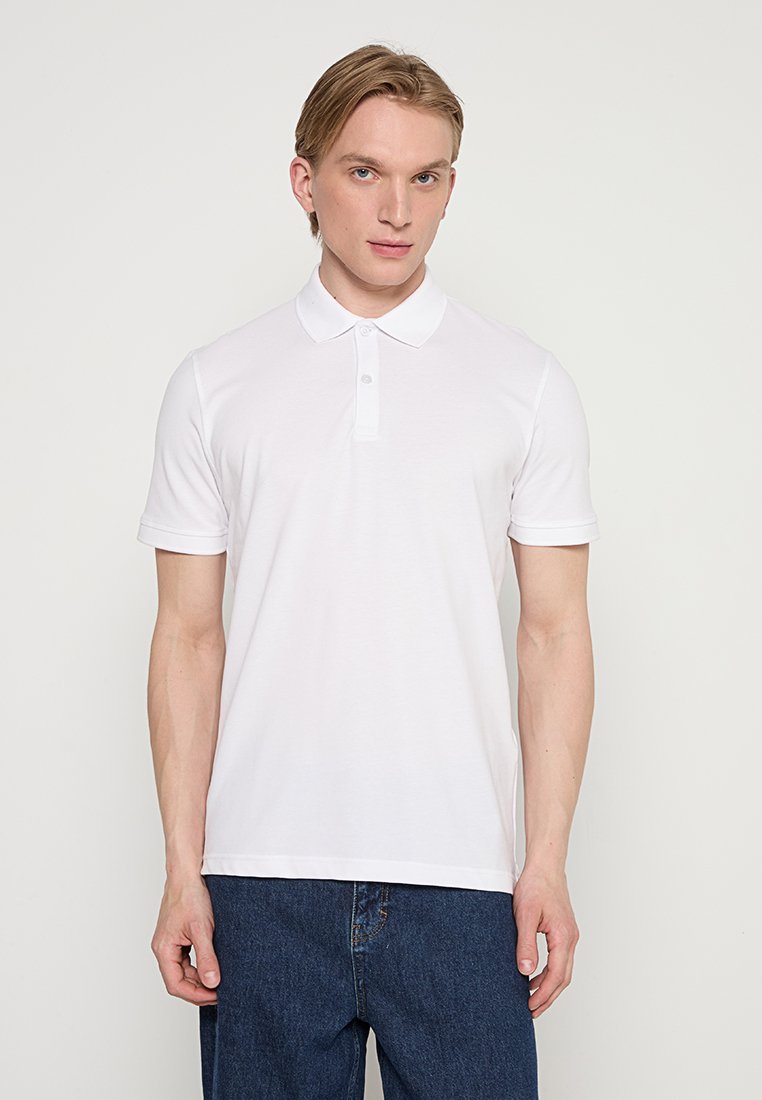 Selected Homme Poloshirt wit