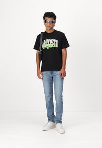 Lacoste Apdrukāts T-krekls - black