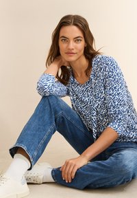 Cecil Langarmshirt - blau