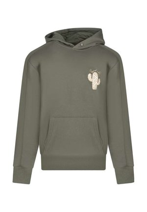 Sweat à capuche - kaki