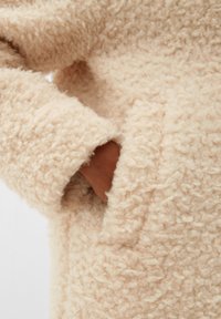 QS MIT REVERSKRAGEN - Mantel - beige