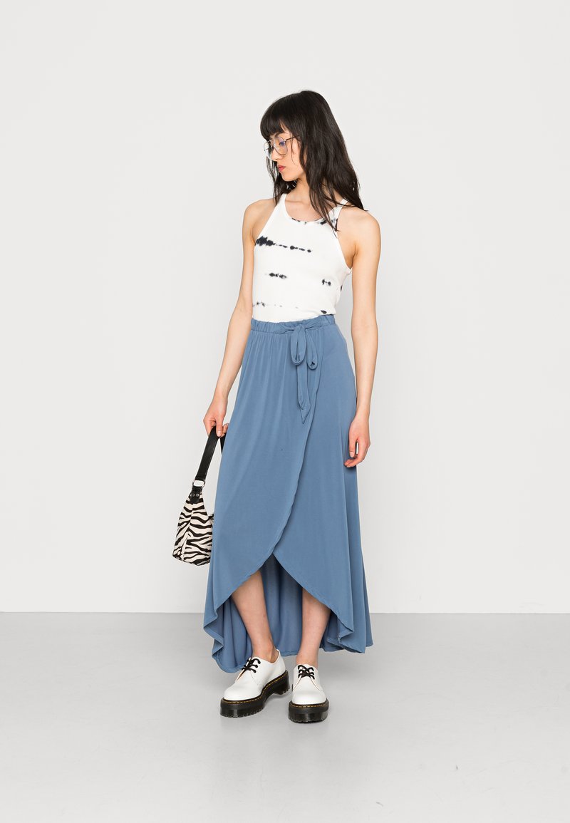 Damen Jeansröcke | Object OBJANNIE NOOS Wickelrock bijou blue/blau - FZ80995 Damen Jeansröcke | Object OBJANNIE NOOS Wickelrock bijou blue/blau - FZ80995