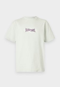 HERITAGE OVAL TEE UNISEX - Triko s potiskem - mint