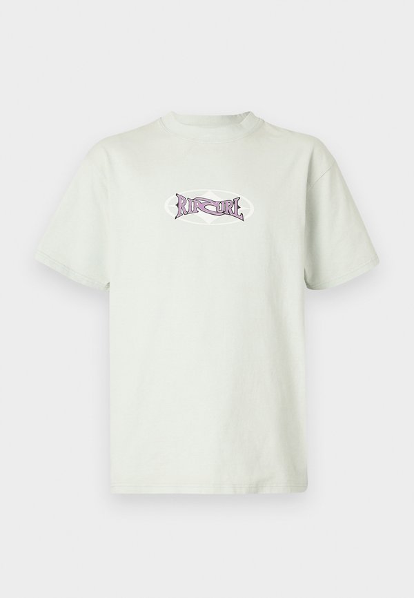 HERITAGE OVAL TEE UNISEX - Print T-shirt - mint4