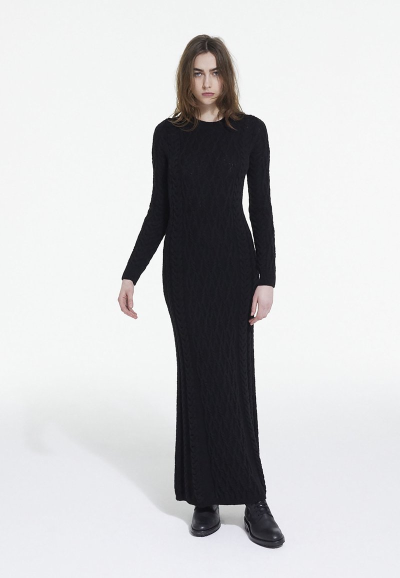 The Kooples Gebreide jurk zwart