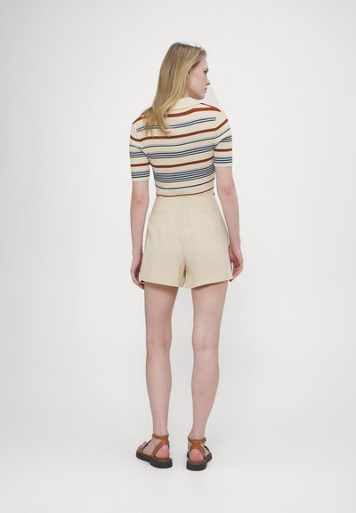 Claudie Pierlot JUPE SHORT PORTEFEUILLE - Minihame - beige
