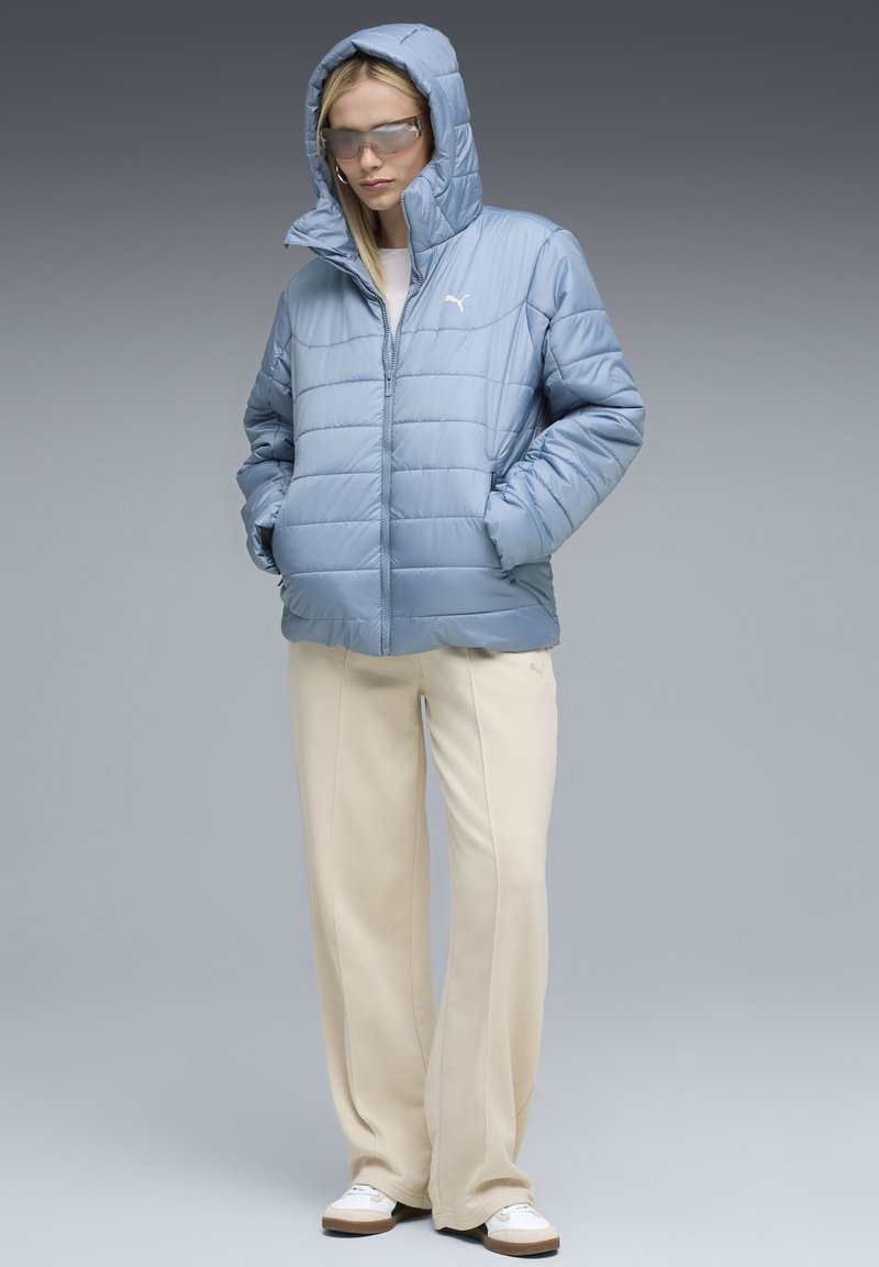 Puma HOODED PADDED - Zimní bunda - cool blue