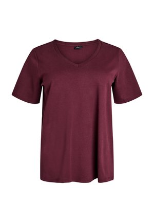 Zizzi Basic T-shirt - fudge
