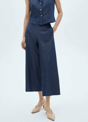 Kavbojke na trapez - dark blue