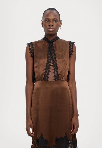 Viktor&Rolf CAMISOLE LONG DRESS - Robe de cocktail - brown
