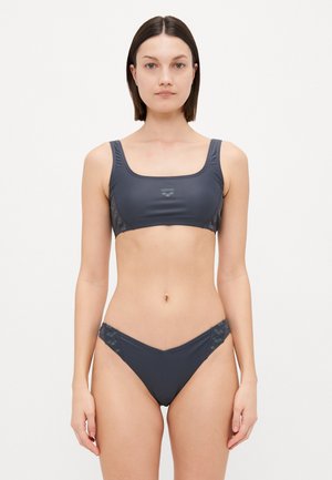 WOMENS TEAM STRIPE BRALETTE - Bikini - asphalt