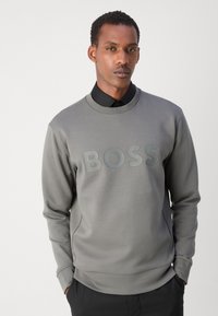 BOSS SALBO - Mikina - light pastel grey