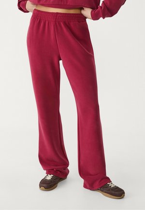 Trainingsbroek - mottled dark red