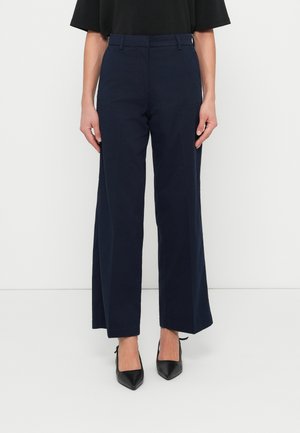 SLFWIDE MILLE PANT - Pantalones - dark sapphire