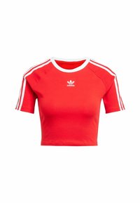 3-STRIPES BABY - T-shirts med print - better scarlet   white