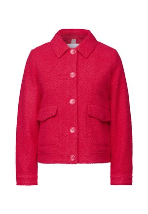 OPTIK - Fleecejacke - rot