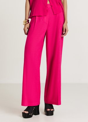PALAZZO - Stoffhose - fucsia