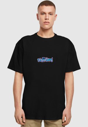 GRAFFITI TEE - Print T-shirt - black