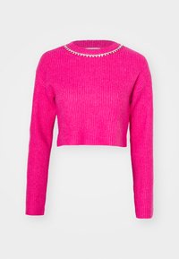 GAIDA LIFE CROP ONECK - Vesta - fuchsia purple