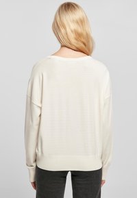 Urban Classics OVERSIZED - Strikkegenser - whitesand