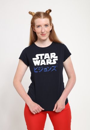STAR WARS: VISIONS STV KANJI LOGO - T-shirt con stampa - navy blue