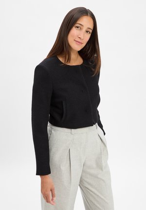 JICENA - Lichte jas - black