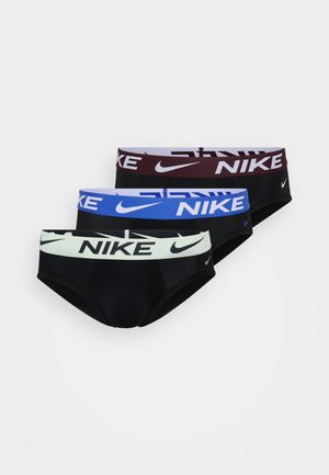 HIP BRIEF 3 PACK - Briefs - black/multi-coloured