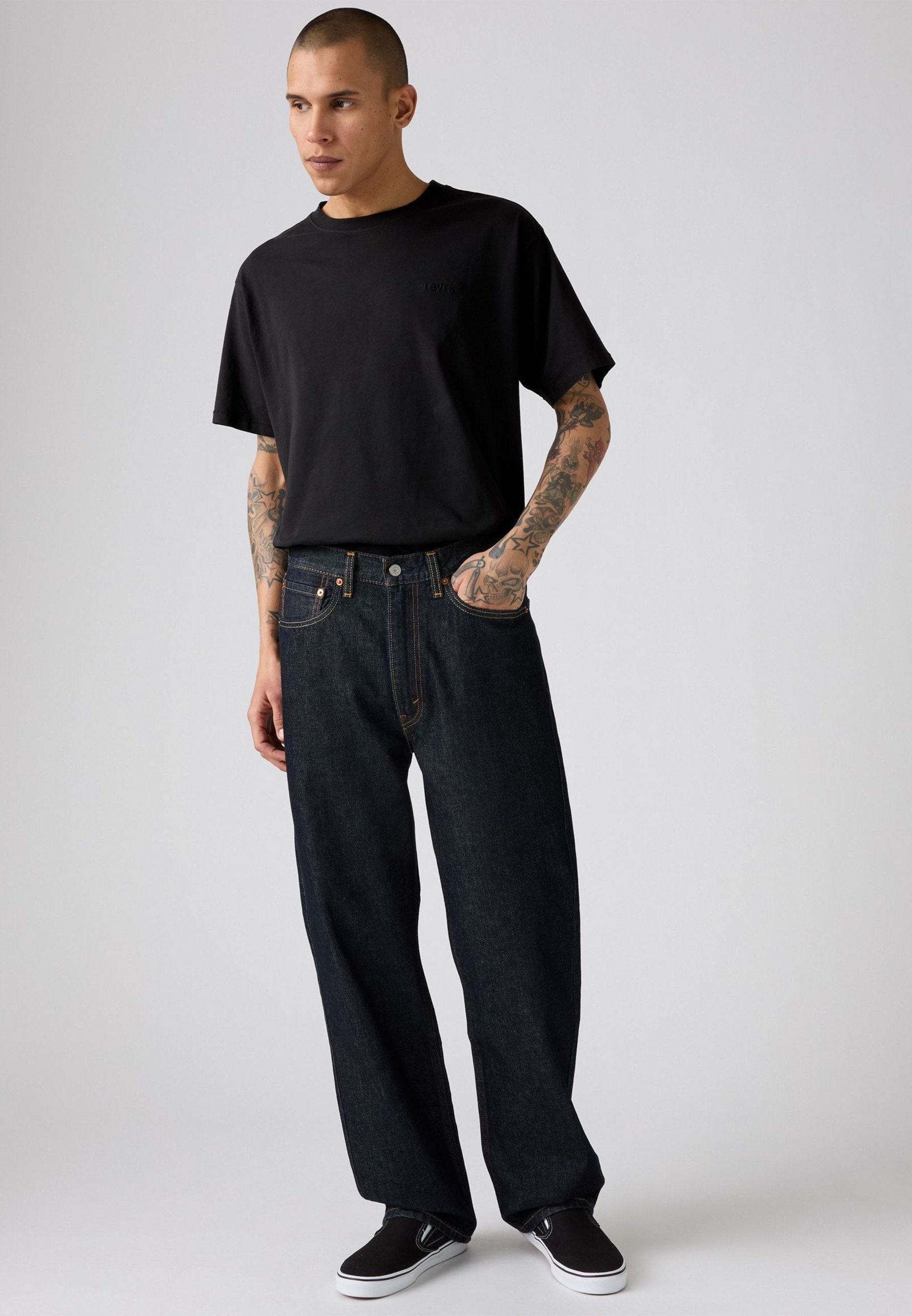Levi's® 565® LOOSE STRAIGHT - Loose-fit jeans - good as new rinse