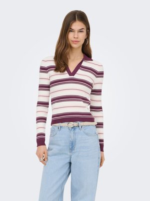 ONLY ONLKAYA  - Pullover - grape wine