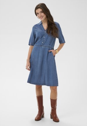 Cream, CRMARELLI - Denimové šaty - seoul mid blue denim