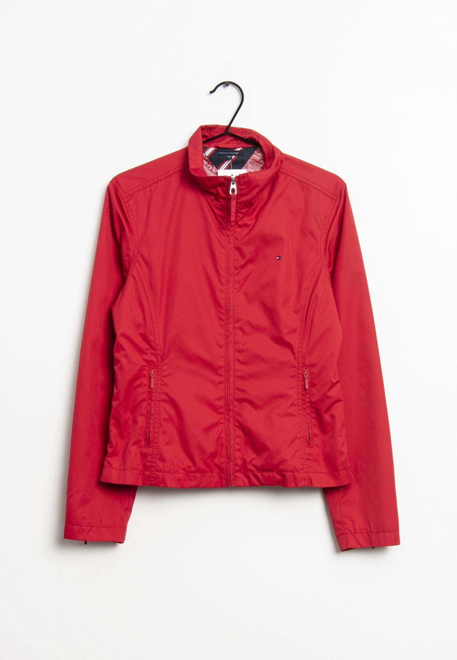 Tommy Hilfiger Leichte Jacke Rot Zalando De