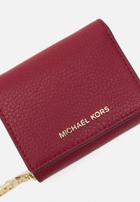 MICHAEL Michael Kors EMPIRE TRIFOLD WALLET - Portafoglio - deep red