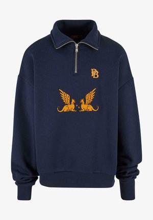 PROHIBITED GRIFFIN HALF-ZIP - Lukuga pusa - blue
