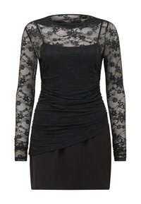 MEG MINI DRESS - Vestito elegante - black