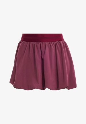 adidas Performance, BUBBLE SKIRT - Gonna sportiva - maroon