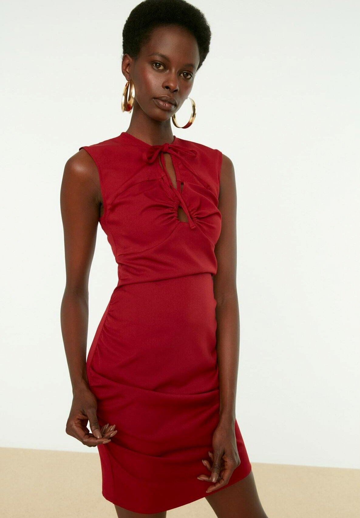 Vestido de cóctel - burgundy/burdeos -