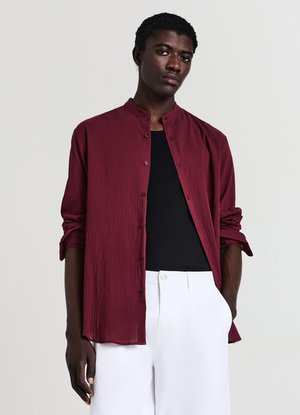 Calliope COREANA - Camicia - bordeaux