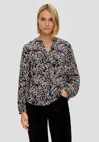 s.Oliver - Blusa - schwarz Imagen en miniatura 1