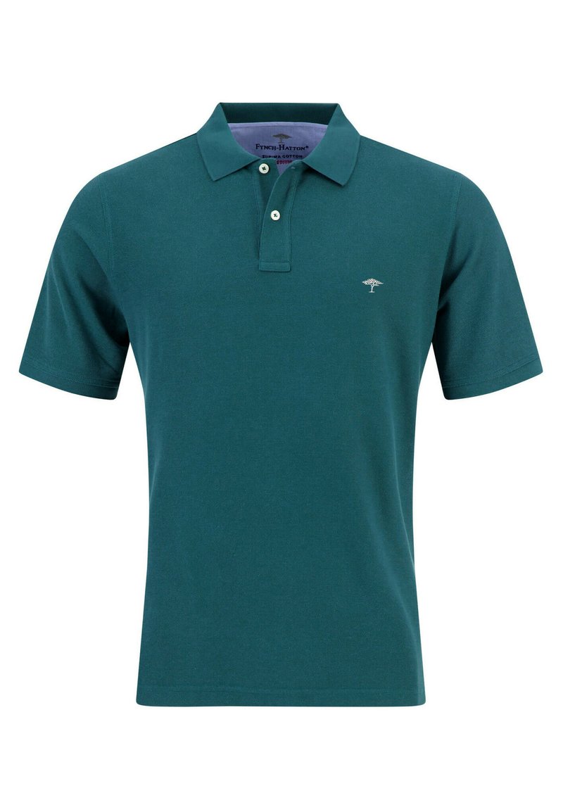 Herren T-Shirts basic | Fynch-Hatton KURZARM Poloshirt diesel/dunkelgrün - MM43830 Herren T-Shirts basic | Fynch-Hatton KURZARM Poloshirt diesel/dunkelgrün - MM43830