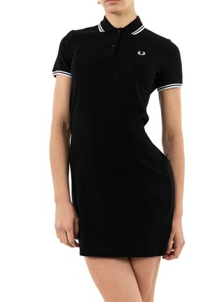 Vestido camisero - noir